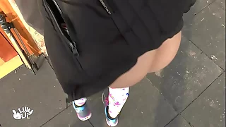 Anal Public fuck with teen amateur  old bag and cumshot